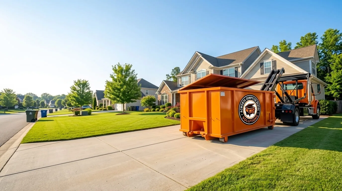 Dumpster rental in Holly Springs GA Roll-off dumpster rental serving Holly Springs, GA