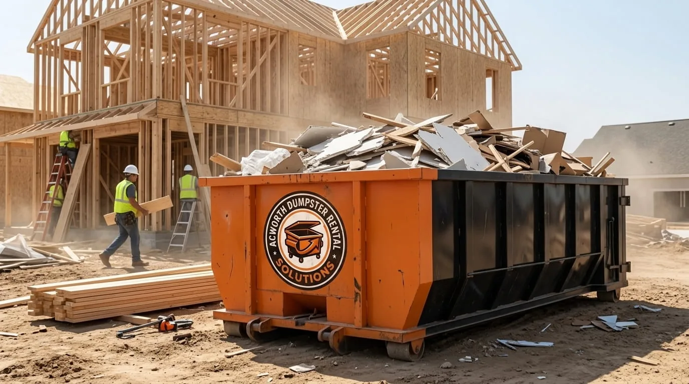 Dumpster rental quotes in Acworth GA Requesting a dumpster rental quote in Acworth, Georgia
